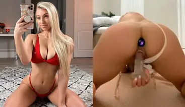 Therealbrittfit Riding Dildo And Plug