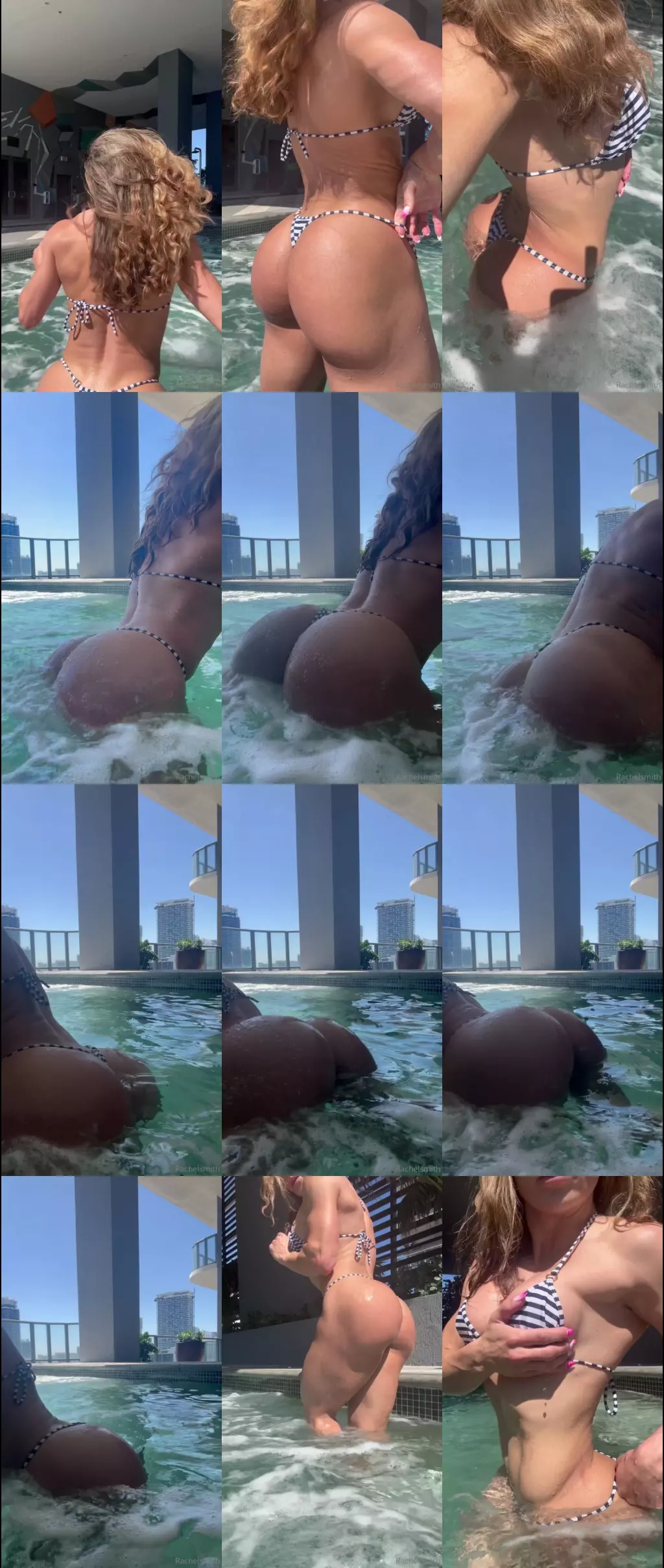 Sunnyandrews At The Pool Horny