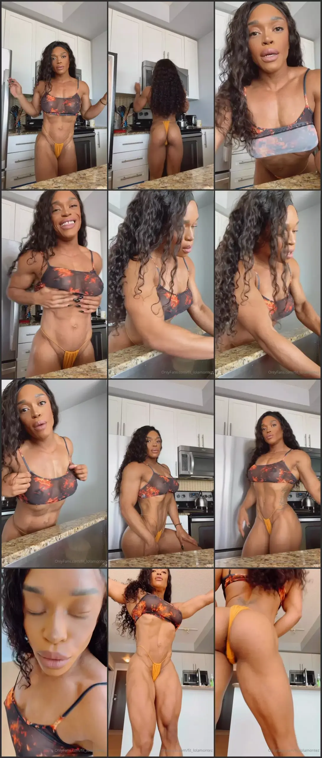 Fit_lolamontez Cooking She Horny