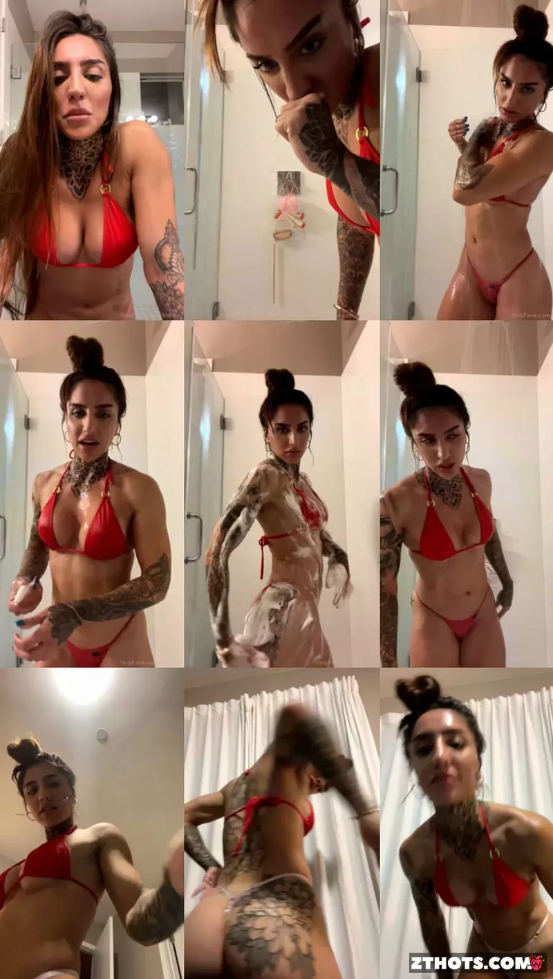 Bakharnabieva Shower On Livestream