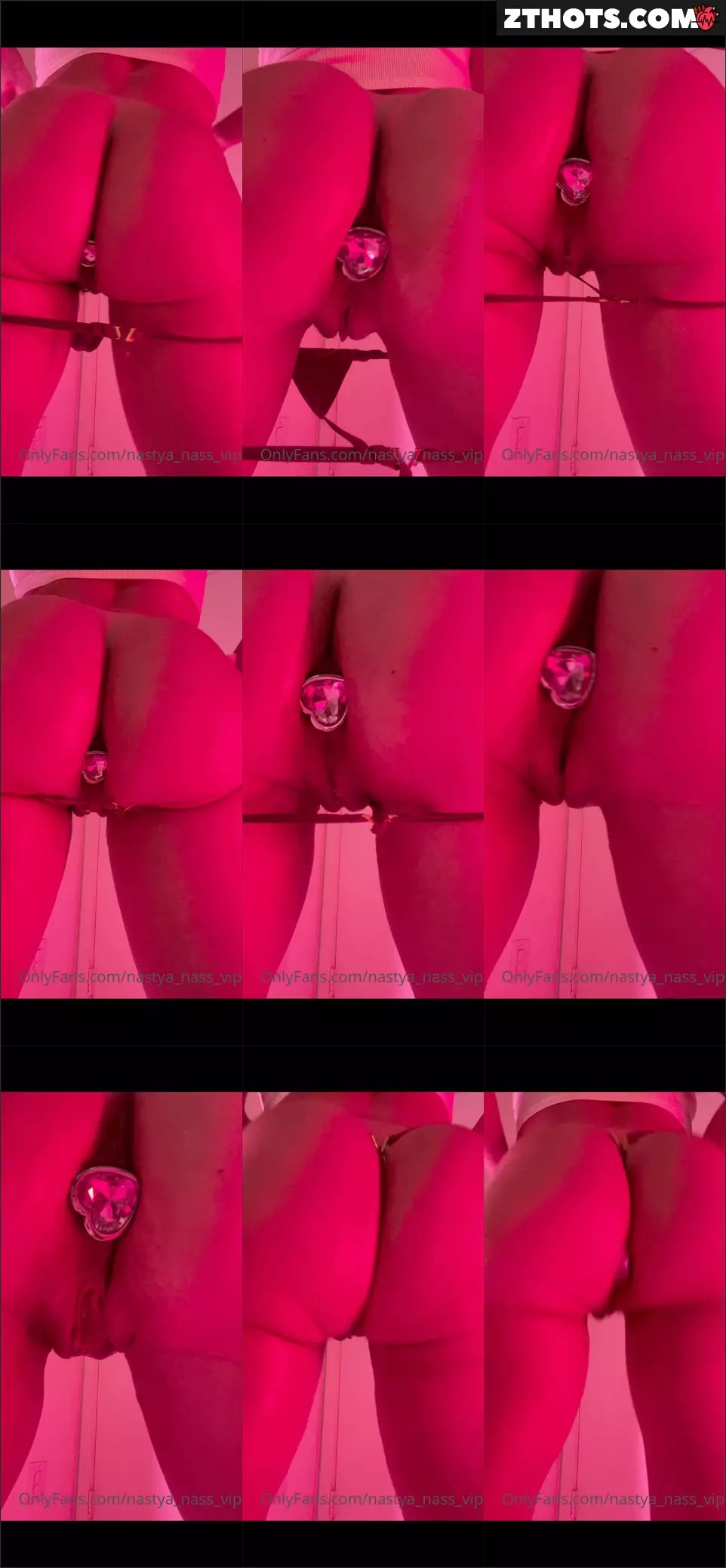 Nastyanass Twerking With An Anal Plug