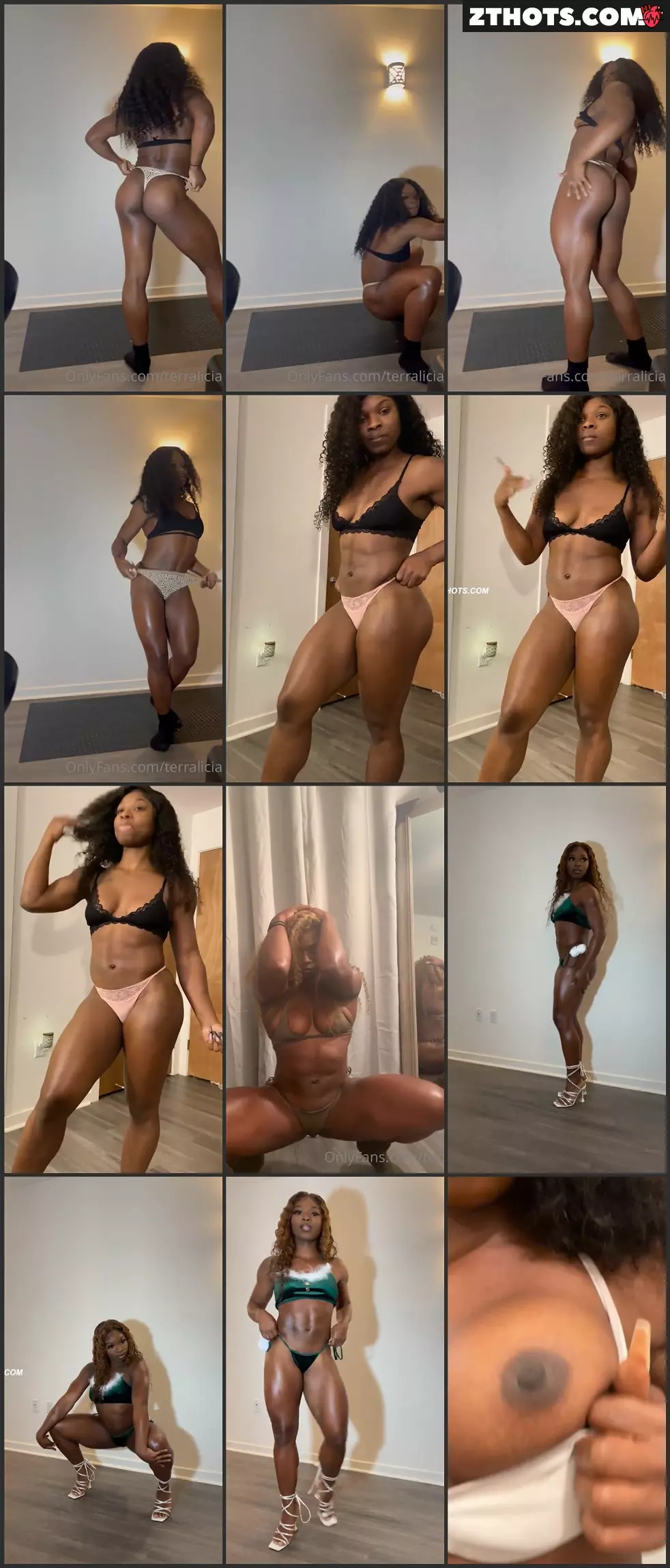 Terralicia Shows Pussy