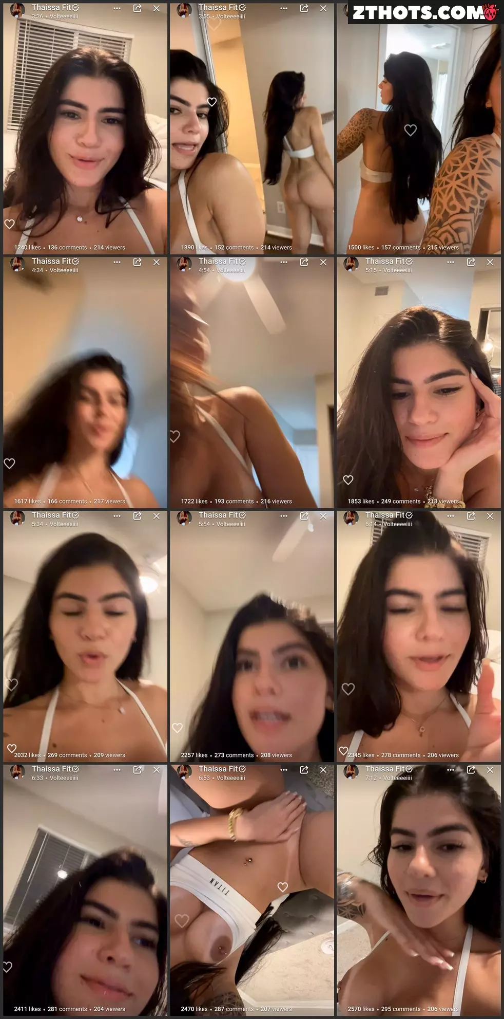Thaissafit Showing Pussy Live