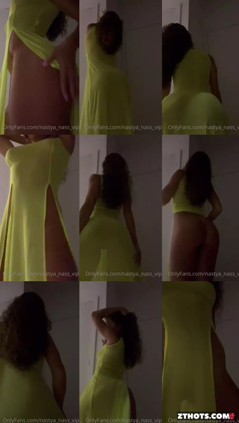 Nastya Nass Lime Skirt Pussy