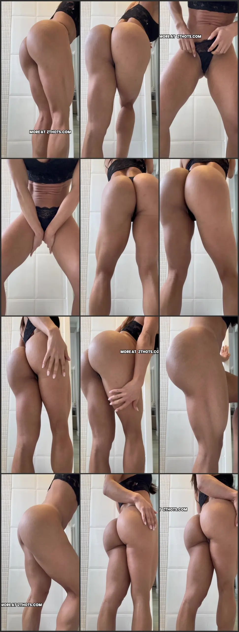 Eva Andressa Showing Wet Pussy From Behind