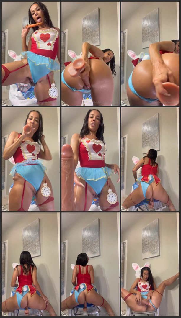 Sexyred Riding Big Thick Dildo