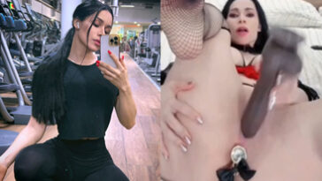 Yuliet Torres dildo negro